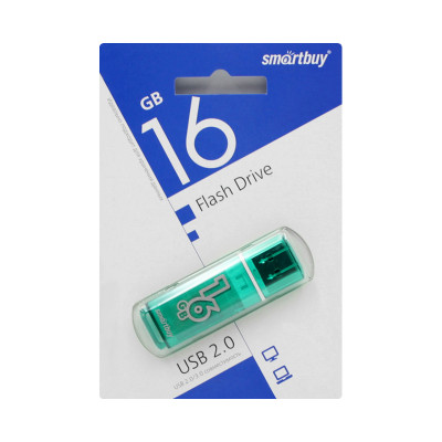 USB 16GB Smartbuy Glossy зеленый оптом по низким ценам!