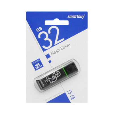 USB 3.0 32GB Smartbuy Glossy черный оптом по низким ценам!