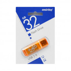 USB 32GB Smartbuy Glossy оранжевый