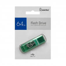 USB 64GB Smartbuy Glossy зеленый