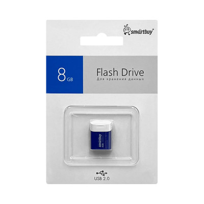 USB 8GB Smartbuy Lara синий оптом по низким ценам!