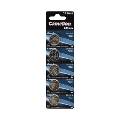 Батарейки Camelion CR 2016 5BL (цена за 5 шт) оптом по низким ценам!
