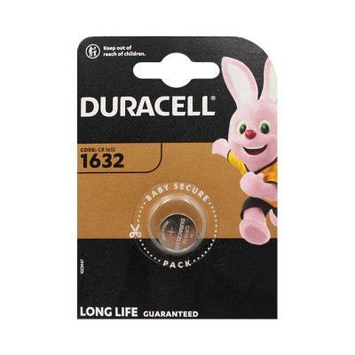 Батарейки Duracell CR 1632 1BL (цена за 1 шт) оптом по низким ценам!