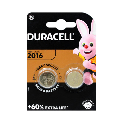 Батарейки Duracell CR 2016 2BL (цена за 2 шт) оптом по низким ценам!