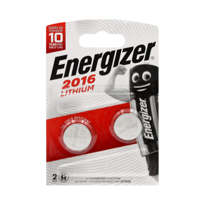 Батарейки Energizer CR 2016 2BL (цена за 2 шт) оптом по низким ценам!