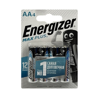 Батарейки Energizer Max Plus LR6 4BL (цена за 4 шт) оптом по низким ценам!