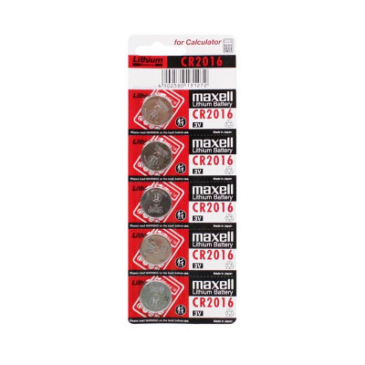 Батарейки Maxell CR 2016 5BL (цена за 5 шт) оптом по низким ценам!