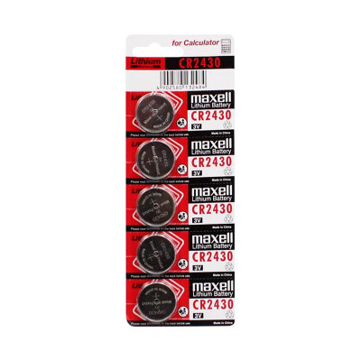 Батарейки Maxell CR 2430 5BL (цена за 5 шт) оптом по низким ценам!