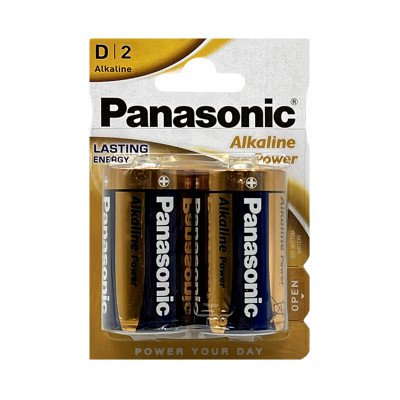 Батарейки Panasonic LR20 2BL (цена за 1 шт) оптом по низким ценам!