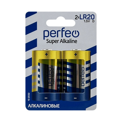 Батарейки Perfeo LR20 2BL (цена за 2 шт) оптом по низким ценам!