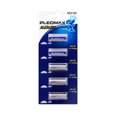 Батарейки Pleomax 23А 5BL (цена за 5шт) оптом по низким ценам!
