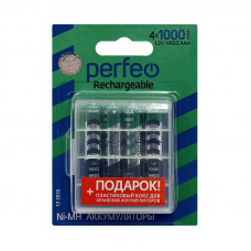 Батарейки аккумуляторные Perfeo 1000 AAA 4BL (цена за 4 шт)