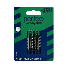 Батарейки аккумуляторные Perfeo 2100 AA 2BL (цена за 1 шт)