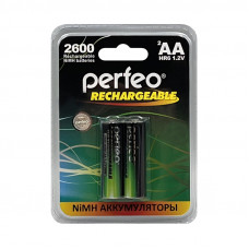 Батарейки аккумуляторные Perfeo 2600 AA 2BL (цена за 2шт)