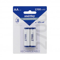 Батарейки аккумуляторные Smartbuy 2700 AA 2BL (цена за 2 шт)