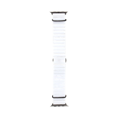 Браслет керамический Apple Watch 42/44/45mm белый оптом по низким ценам!