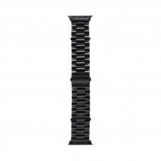 Браслет металл стальной Apple Watch 38-40mm черный
