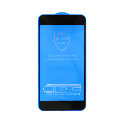 Защитное стекло 10D iPhone 6 черный техпак оптом по низким ценам!