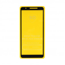 Защитное стекло 9D Samsung A01 Core черный техпак