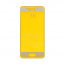 Защитное стекло 9D Samsung A3 2016 золото техпак