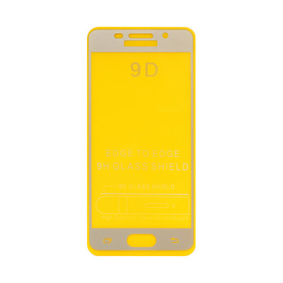 Защитное стекло 9D Samsung A3 2016 золото техпак оптом по низким ценам!