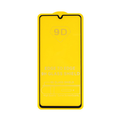 Защитное стекло 9D Samsung A41 2020 черный техпак оптом по низким ценам!