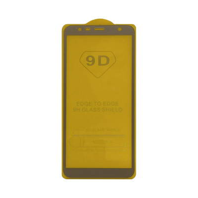 Защитное стекло 9D Samsung J4 Plus золото техпак оптом по низким ценам!