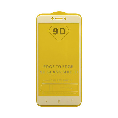 Защитное стекло 9D Xiaomi Redmi 4X белый техпак оптом по низким ценам!