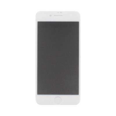 Защитное стекло антишпион iPhone 6 белый техпак оптом по низким ценам!