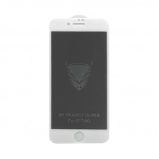 Защитное стекло антишпион iPhone 7/8 белый