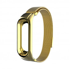 Ремешок металл Mi Band 5 золото