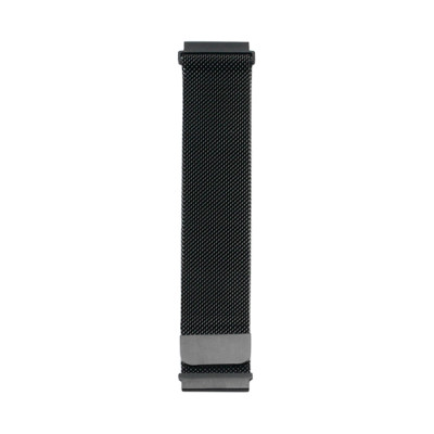 Ремешок универсальный металл 22mm черный оптом по низким ценам!