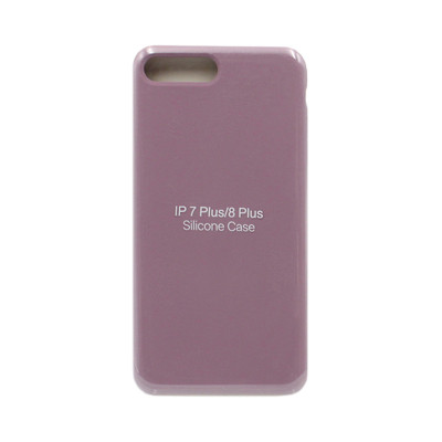 Чехол накладка Silicone Case (без лого) iPhone 7/8 Plus черничный оптом по низким ценам!