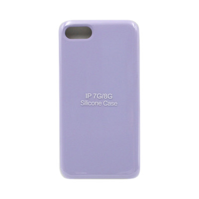 Чехол накладка Silicone Case (без лого) iPhone 7/8 лаванда оптом по низким ценам!