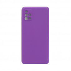 Чехол накладка Silicone Case Samsung A13 фиолетовый