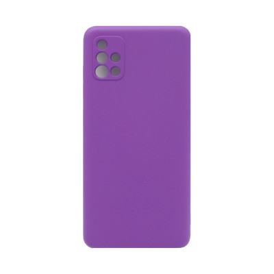 Чехол накладка Silicone Case Samsung A13 фиолетовый оптом по низким ценам!