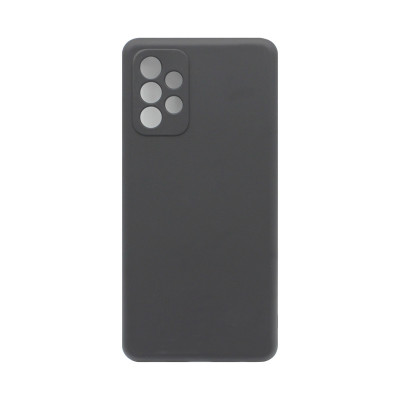 Чехол накладка Silicone Case Samsung A72 черный оптом по низким ценам!