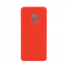Чехол накладка Silicone Case Samsung S9 красный
