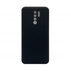 Чехол накладка Silicone Case Xiaomi Redmi 9 черный
