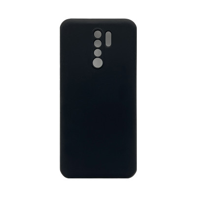 Чехол накладка Silicone Case Xiaomi Redmi 9 черный оптом по низким ценам!