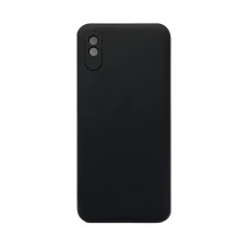 Чехол накладка Silicone Case Xiaomi Redmi 9A черный