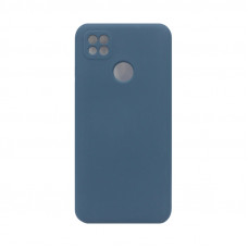 Чехол накладка Silicone Case Xiaomi Redmi 9C/Redmi10A темно-синий