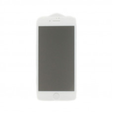 Защитное стекло 3D iPhone 6/7/8 антишпион белый техпак