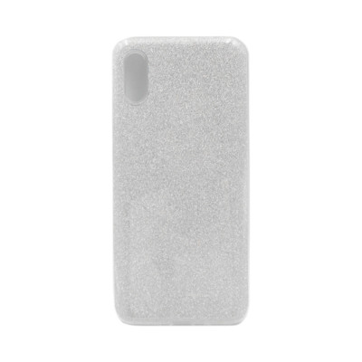 Чехол накладка Блеск Xiaomi Redmi 9A серебро оптом по низким ценам!