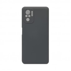 Чехол накладка Silicone Case Xiaomi Note 10/Poco M5S черный
