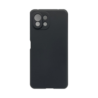 Чехол накладка Silicone Case Xiaomi Mi11 Lite черный оптом по низким ценам!