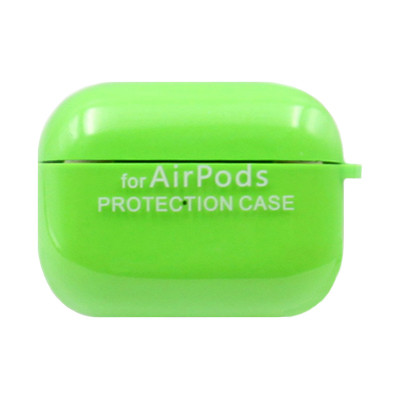 Чехол Silicone Case AirPods Pro с карабином ярко-зеленый оптом по низким ценам!