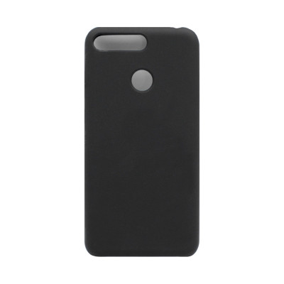 Чехол накладка Silicone Case Huawei Y6 2018 черный оптом по низким ценам!