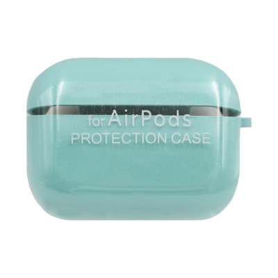 Чехол Silicone Case AirPods Pro с карабином бирюзовый оптом по низким ценам!