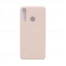 Чехол накладка Silicone Case Huawei Y6P пудра